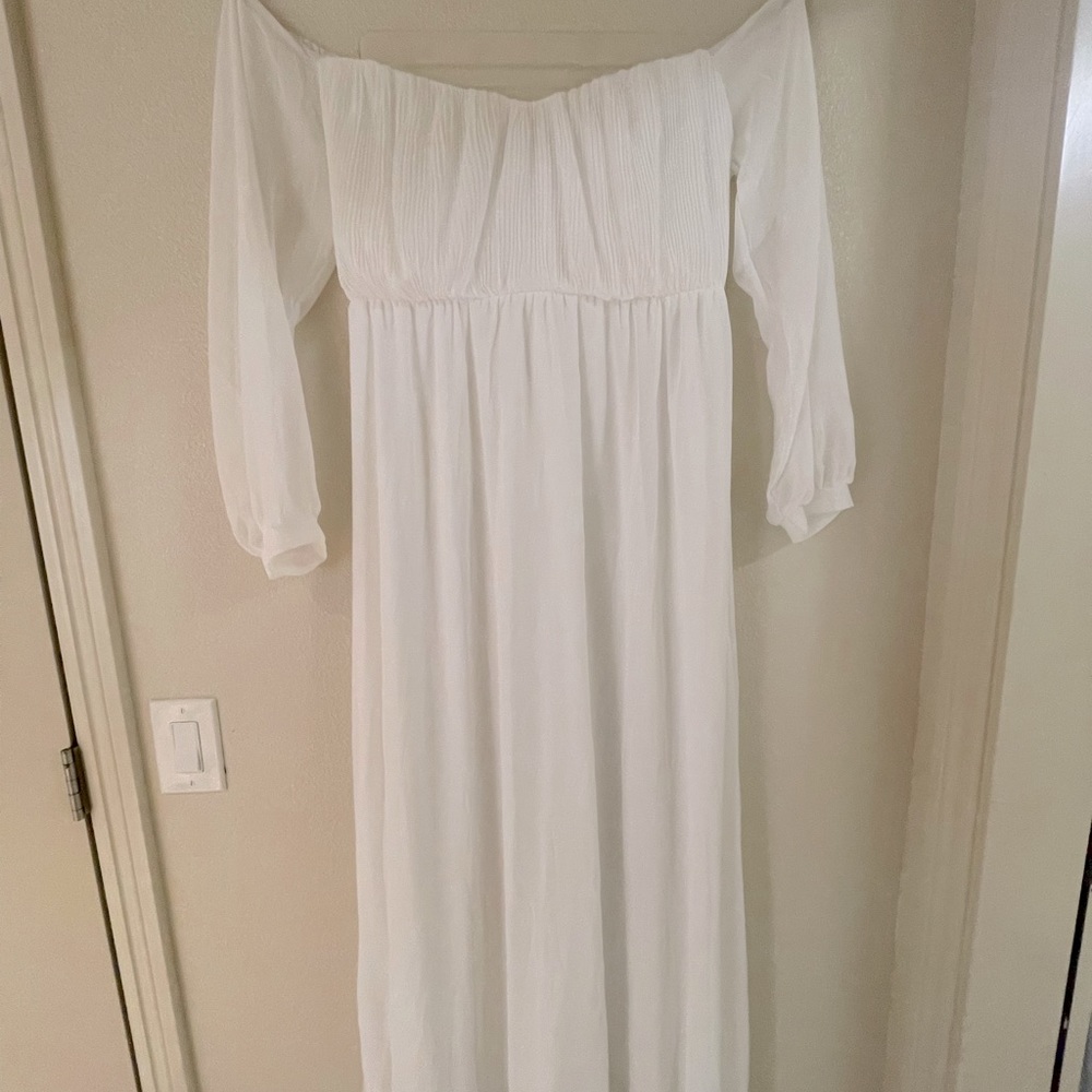 White dress